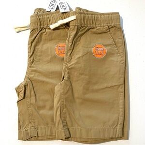 NEW Lot of 2 Childrens Place Boys Size 8 Uniform Shorts Khaki Pockets Elastic